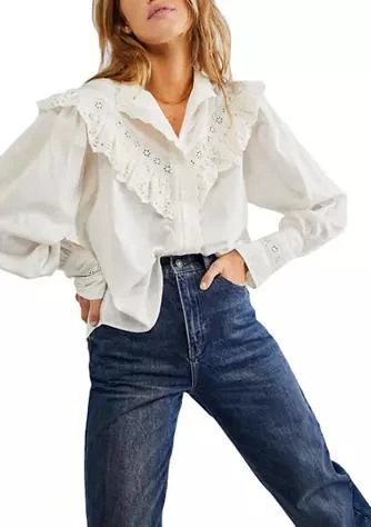 商品Free People|People Hit The Road Button Down Shirt,价格¥383,第1张图片