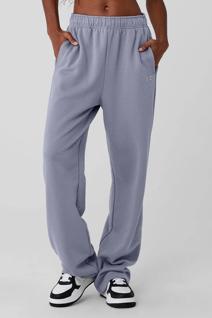 商品Alo|Accolade Straight Leg Sweatpant - Fog,价格¥879,第1张图片