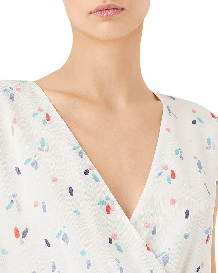 商品Emporio Armani|Crossover Peplum Top,价格¥1318,第4张图片详细描述