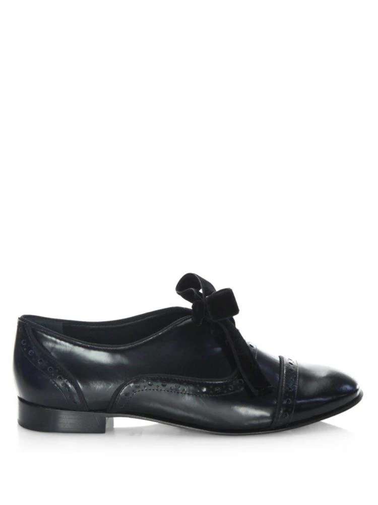 商品Tory Burch|Haverford Leather Brogue Oxfords,价格¥1688,第5张图片详细描述