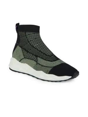 商品Ash|Mix-Pattern Sock Sneakers,价格¥448,第4张图片详细描述