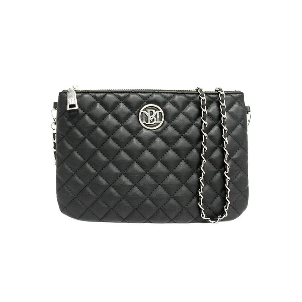 商品Badgley Mischka|Women's Everyday Quilted Flat Convertible Clutch,价格¥741,第1张图片