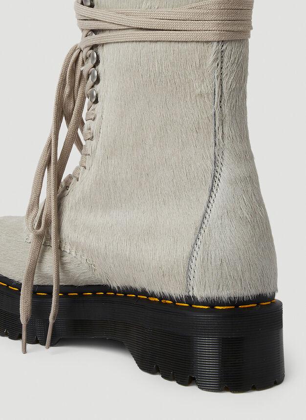 Quad Sole Boots in Grey商品第6张图片规格展示