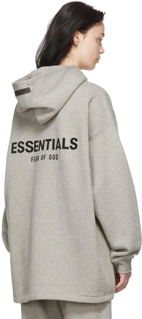 商品Essentials|Gray Relaxed Hoodie,价格¥727,第3张图片详细描述