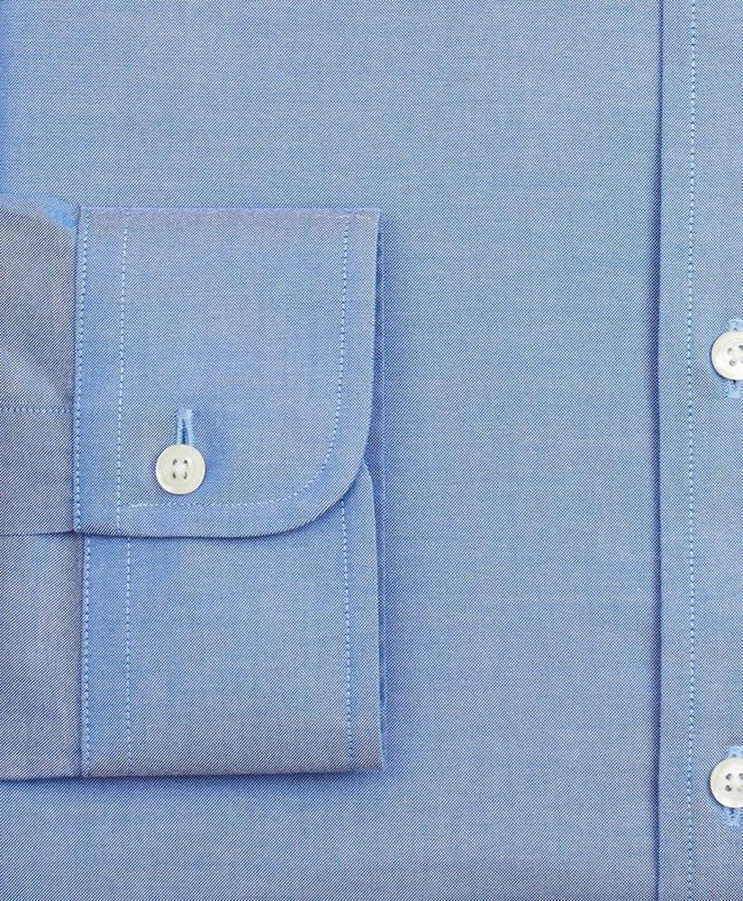 商品Brooks Brothers|Stretch Regent Regular-Fit  Dress Shirt, Non-Iron Pinpoint Ainsley Collar,价格¥910,第3张图片详细描述