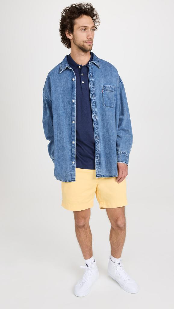 商品Ralph Lauren|Polo Ralph Lauren Cotton Stretch Twill Flat Shorts,价格¥617,第7张图片详细描述