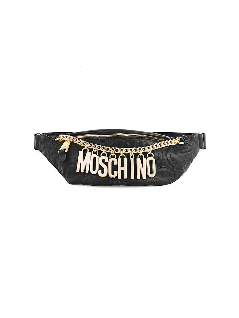 商品Moschino|Smiley-Embossed Leather Belt Bag,价格¥6661,第1张图片