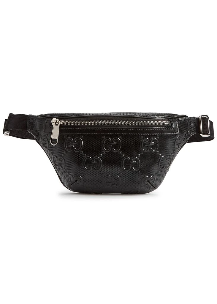 商品Gucci|GG Tennis monogrammed leather belt bag,价格¥8226,第1张图片
