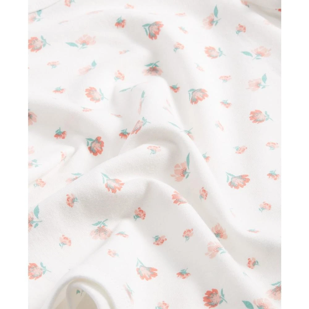 商品First Impressions|Baby Girls Floral Bodysuit, Created for Macy's,价格¥37,第3张图片详细描述