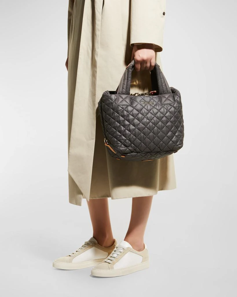 商品MZ Wallace|Sutton Deluxe Small Metallic Top-Handle Bag,价格¥1890,第2张图片详细描述