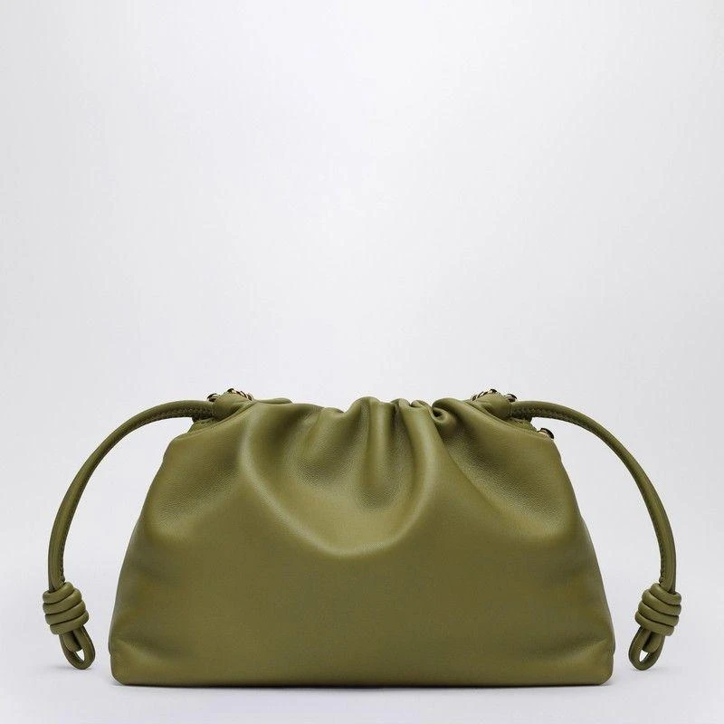 商品Loewe|FLAMENCO PURSE LIGHT MOSS LEATHER BAG,价格¥18670,第2张图片详细描述