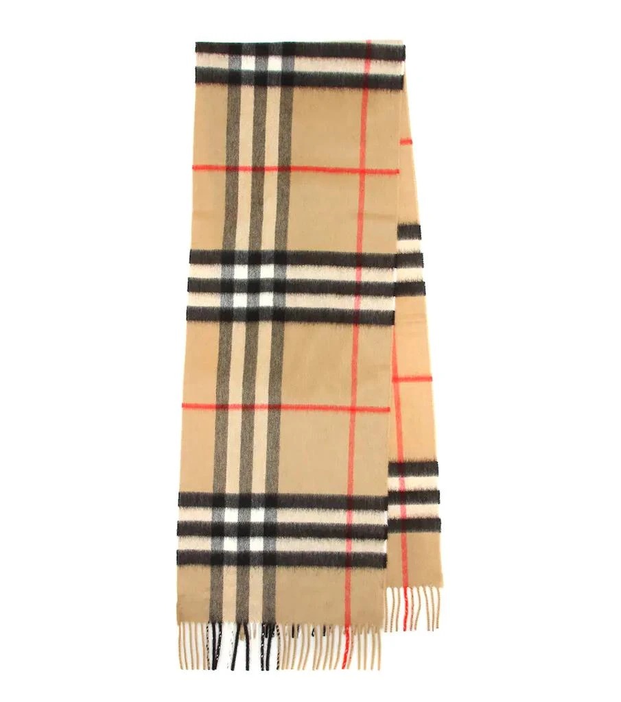 商品Burberry|Giant Check cashmere scarf,价格¥3777,第1张图片