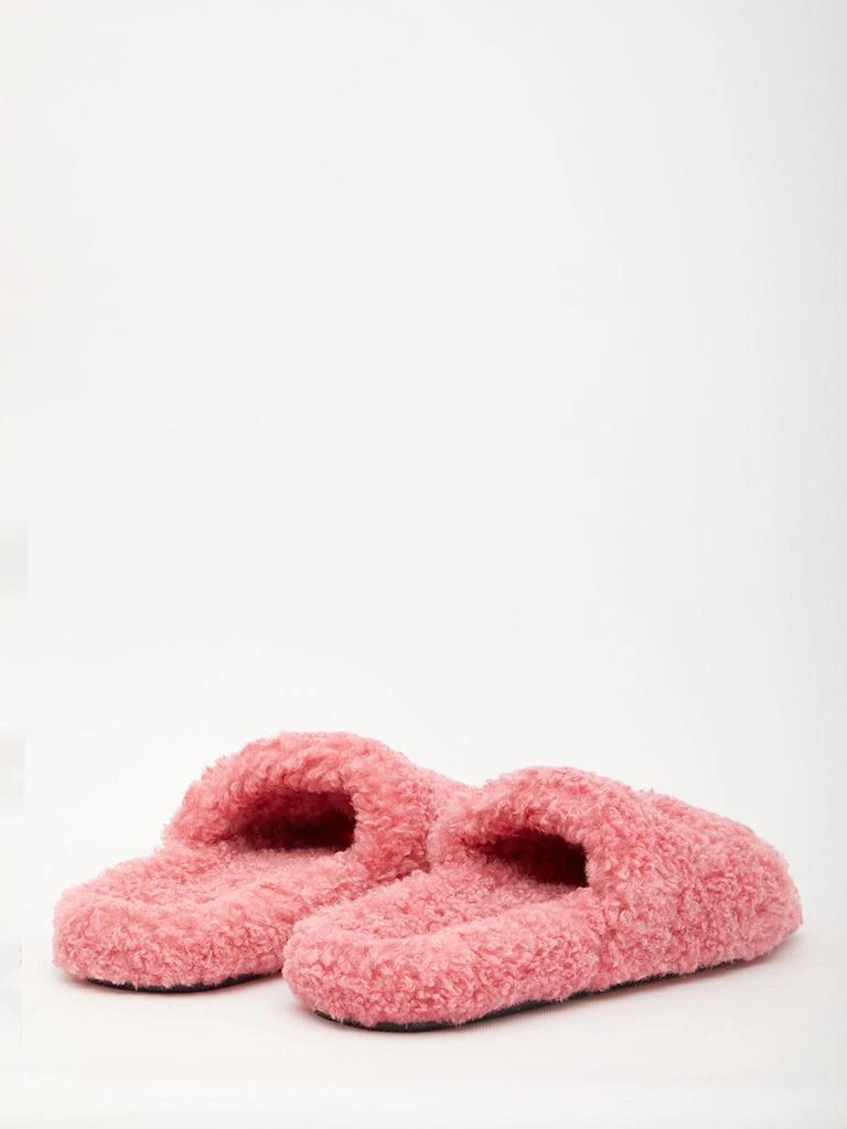 商品Balenciaga|Balenciaga Furry Slide Sandals,价格¥4382,第3张图片详细描述
