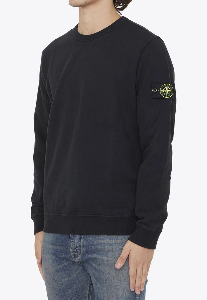 商品Stone Island|Compass-Patch Pullover Sweatshirt,价格¥2635,第2张图片详细描述