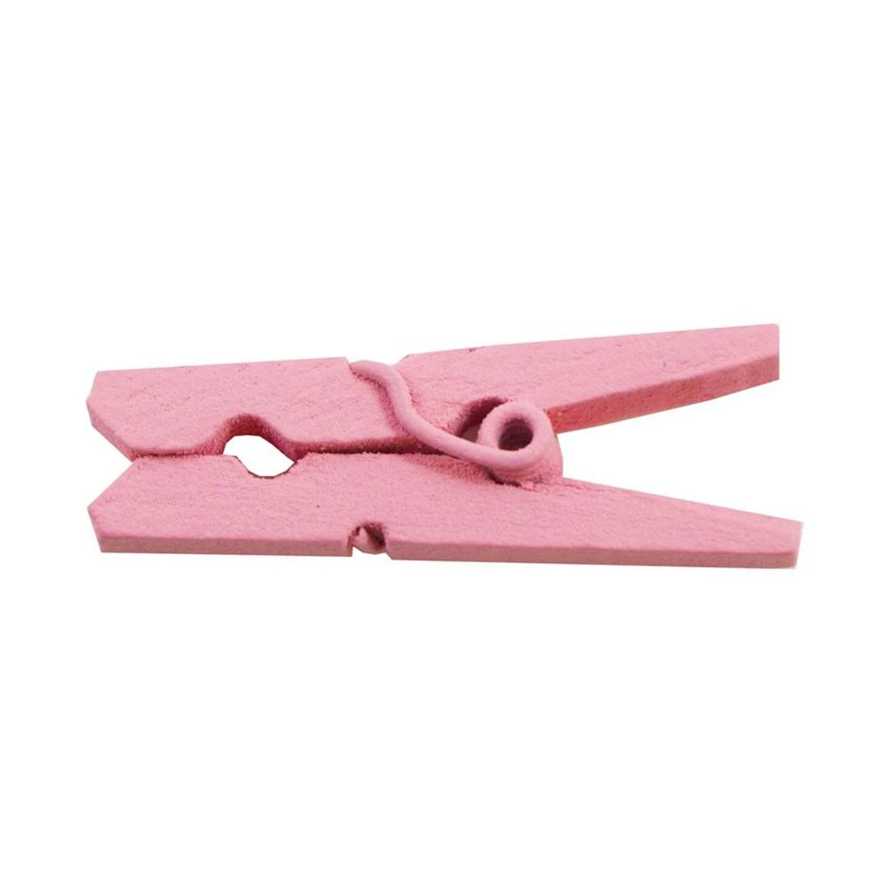 商品JAM Paper|Wood Clip Clothespins - Medium - 1.13" - 50 Clothes Pins Per Pack,价格¥98,第2张图片详细描述