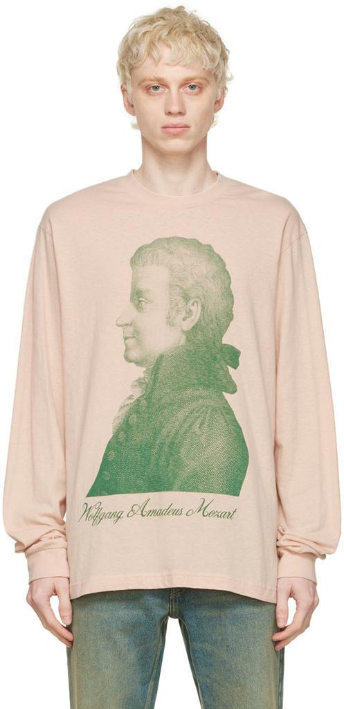 商品Acne Studios|Beige Cotton Long Sleeve T-Shirt,价格¥1187,第1张图片