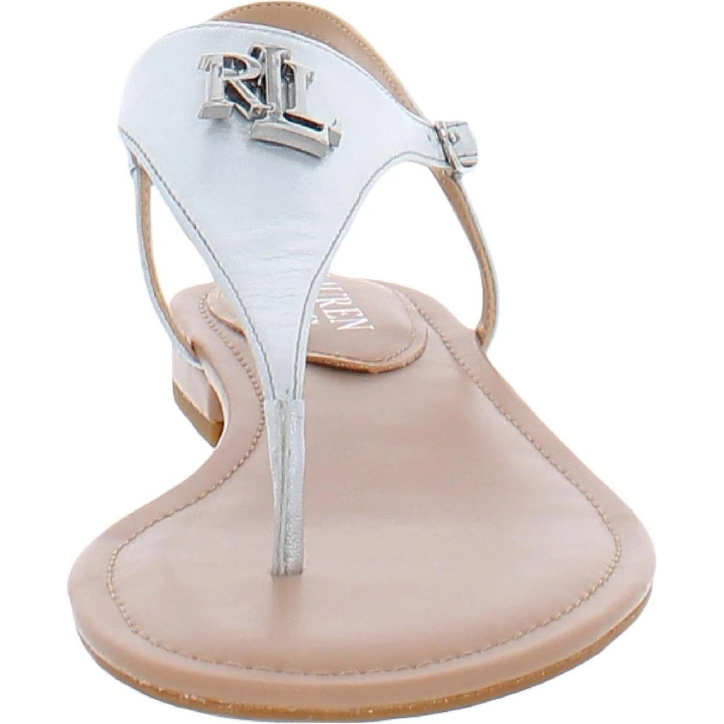 商品Ralph Lauren|Lauren Ralph Lauren Womens Ellington Leather Slingback Espadrilles,价格¥277,第3张图片详细描述