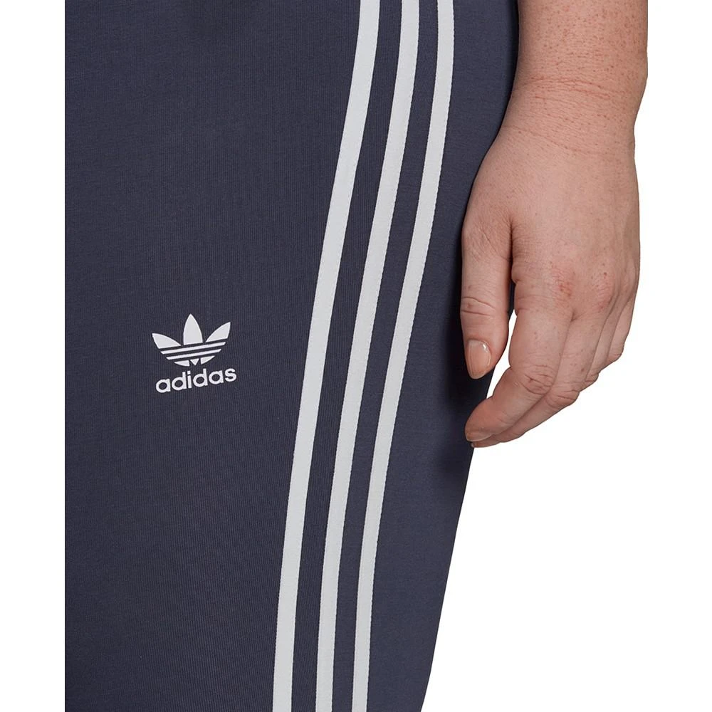 商品Adidas|Plus Size Side-Striped Leggings,价格¥151,第4张图片详细描述