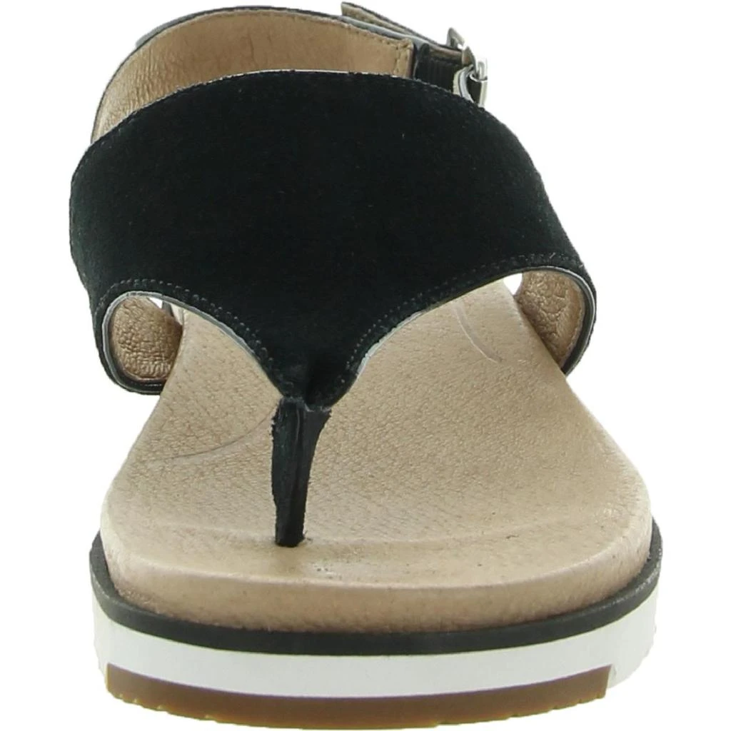 商品UGG|Ugg Womens Alessia Leather Thong Wedge Sandals,价格¥658,第2张图片详细描述