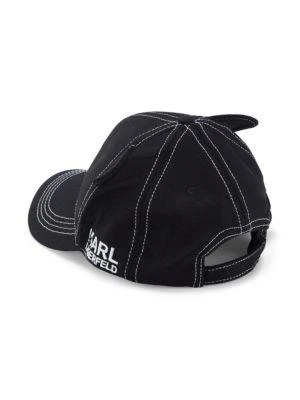 商品Karl Lagerfeld Paris|Exposed Seam Baseball Cap,价格¥150,第2张图片详细描述