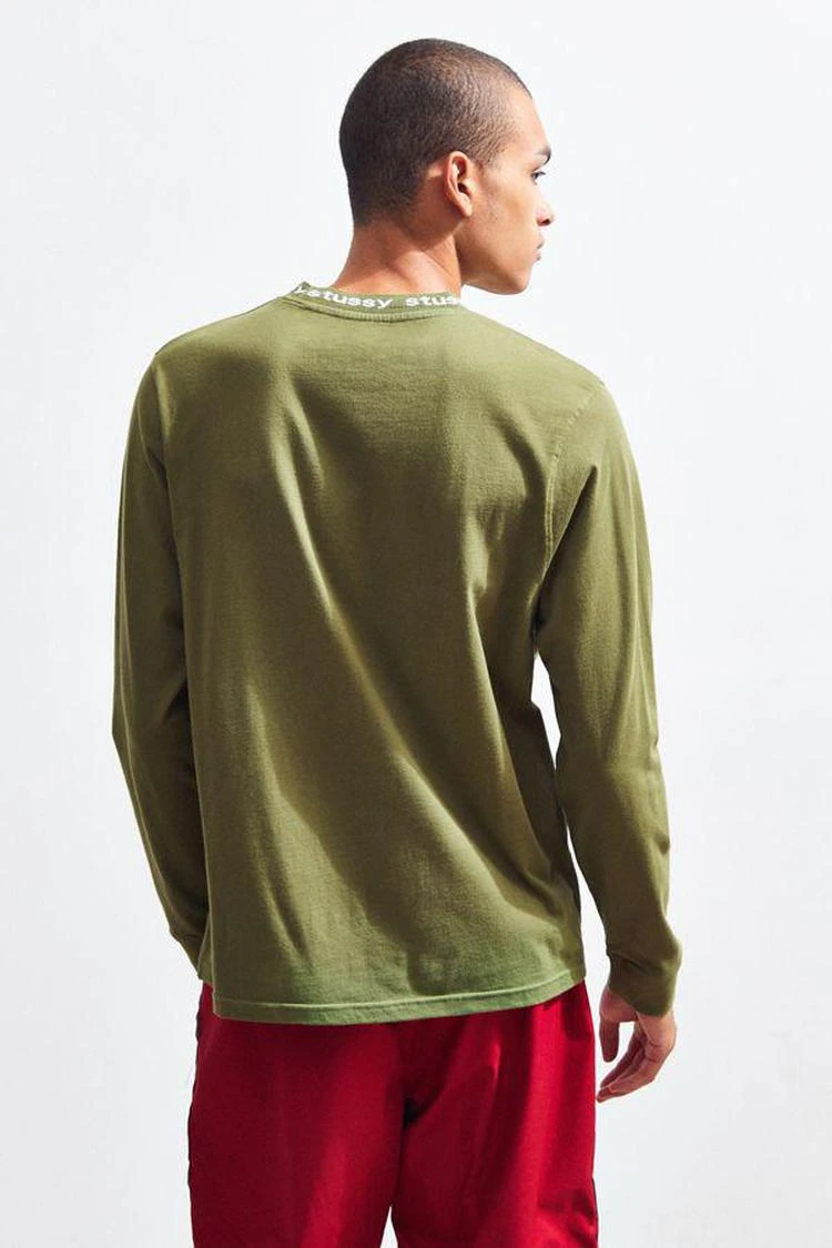 商品STUSSY|Stussy Owen Long Sleeve Crew-Neck Tee,价格¥303,第4张图片详细描述