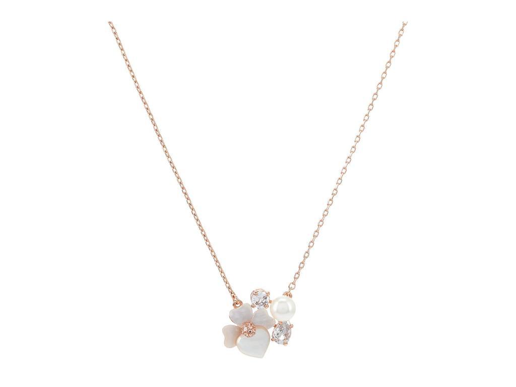 商品Kate Spade|Precious Pansy Cluster Pendant Necklace,价格¥702,第1张图片