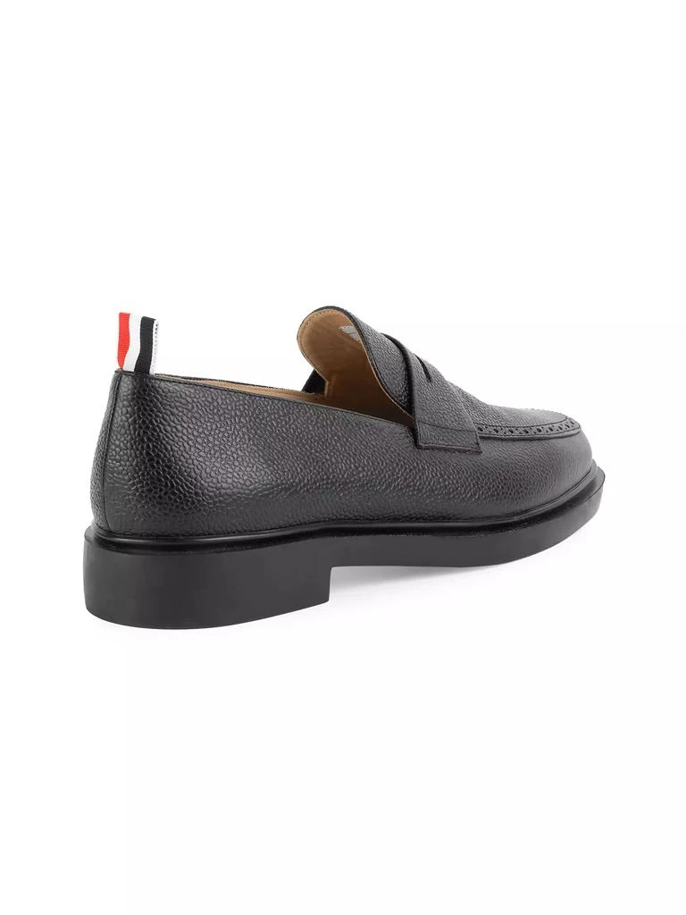 商品Thom Browne|Leather Penny Loafers,价格¥2604,第3张图片详细描述