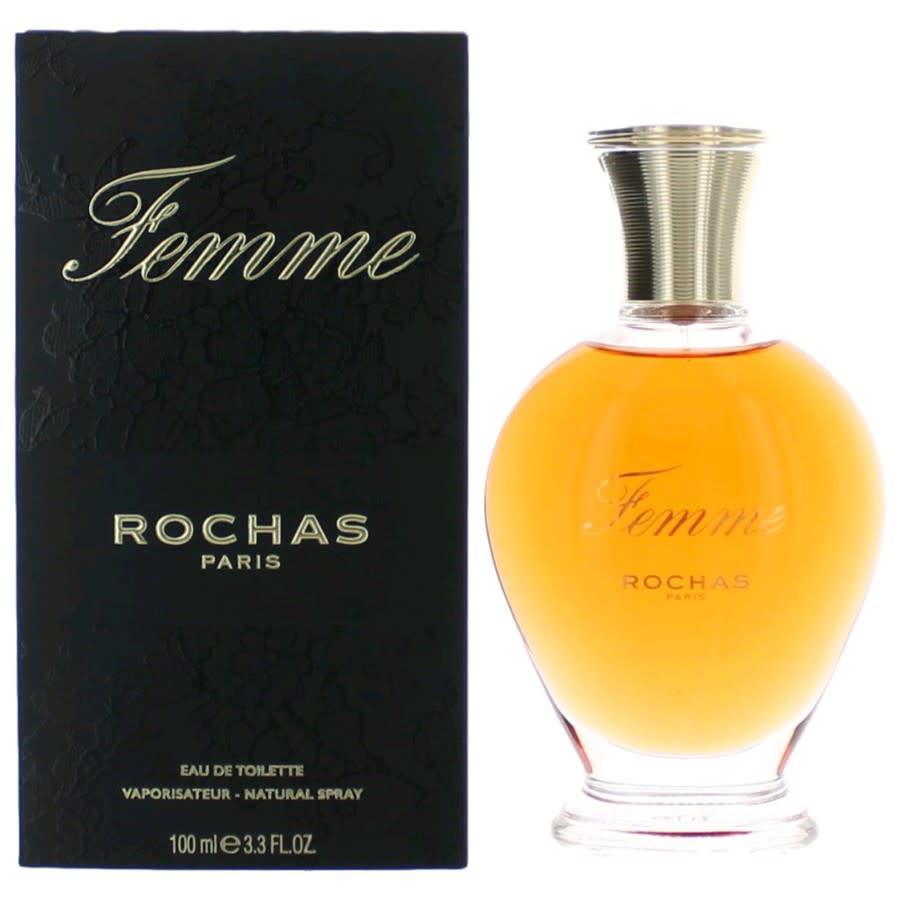 商品ROCHAS|Ladies Femme EDT Spray 3.3 oz Fragrances 3386460078542,价格¥235,第1张图片