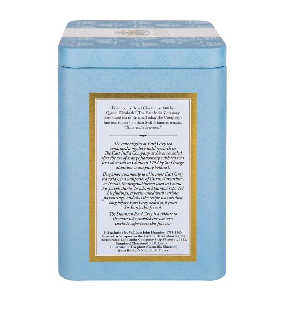 商品East India Tea Company|The Staunton Earl Grey Loose Leaf Tea (125G),价格¥173,第3张图片详细描述