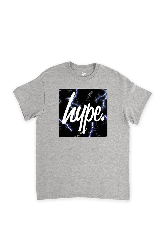 商品HYPE KIDS|HYPE KIDS LIGHTNING SQUARE SCRIPT T-SHIRT,价格¥186,第4张图片详细描述