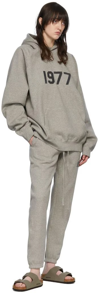 商品Essentials|Gray Cotton Lounge Pants,价格¥349,第4张图片详细描述