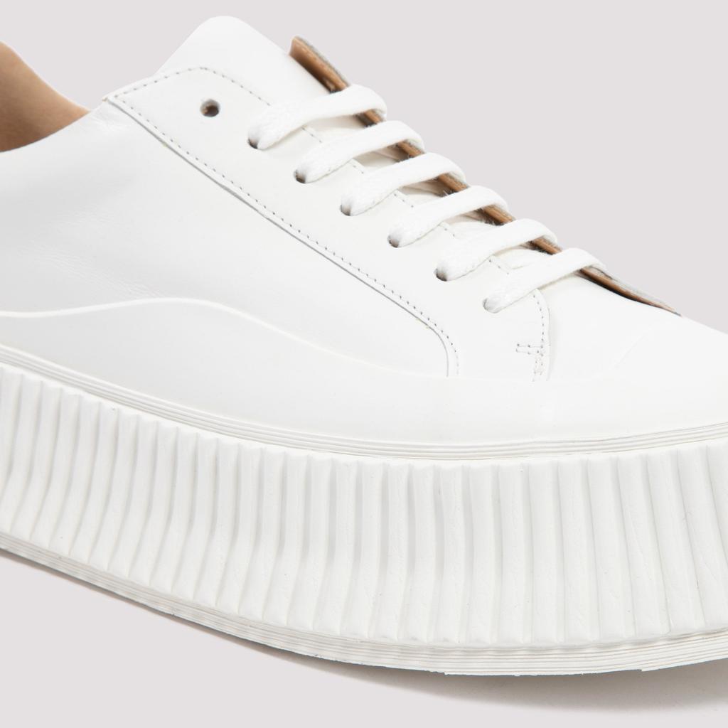 商品Jil Sander|JIL SANDER  LEATHER SNEAKERS SHOES,价格¥3055,第6张图片详细描述