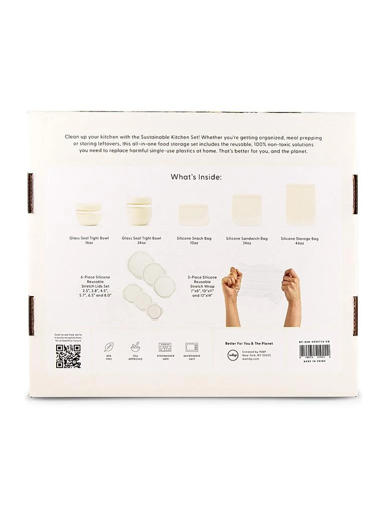 14-Piece Sustainable Kitchen Food Storage Set 商品