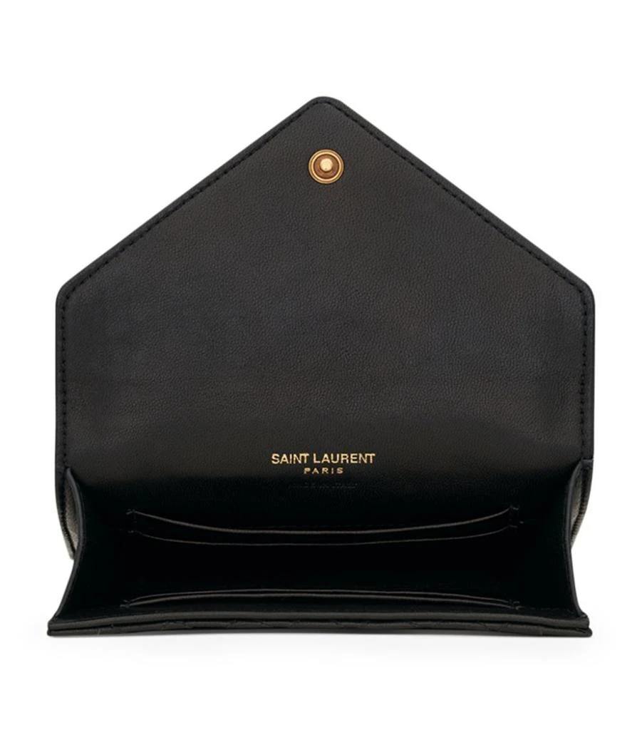 商品Yves Saint Laurent|Quilted Leather Wallet,价格¥4206,第3张图片详细描述