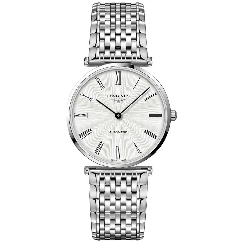 商品Longines|Women's Swiss Automatic La Grande Classique de Longines Stainless Steel Bracelet Watch 38mm,价格¥14043,第1张图片