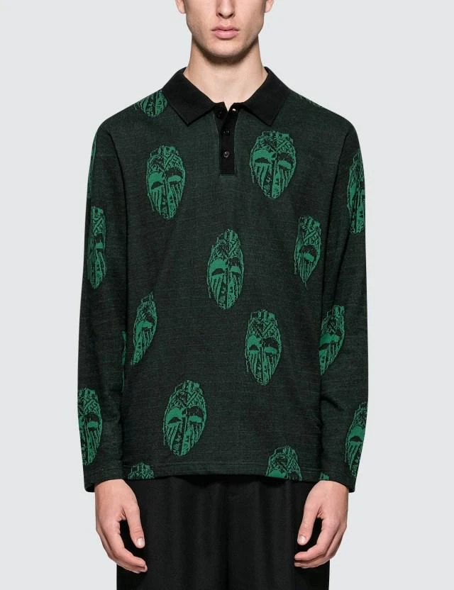 商品[二手商品] STUSSY|Mask L/S Polo,价格¥578,第1张图片