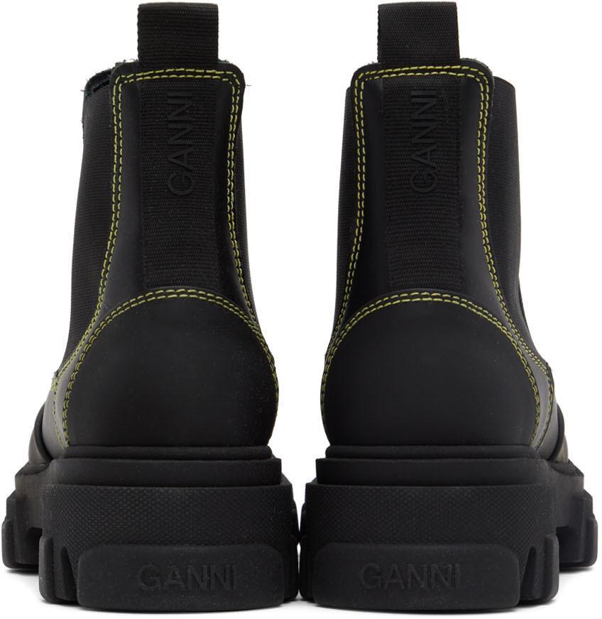 商品Ganni|Black Low Chelsea Boots,价格¥2418,第4张图片详细描述