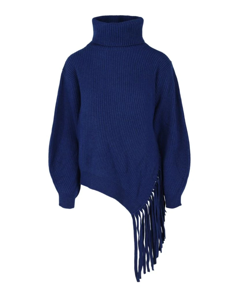 商品Stella McCartney|Asymmetrical Fringed Turtleneck Sweater,价格¥1773,第1张图片