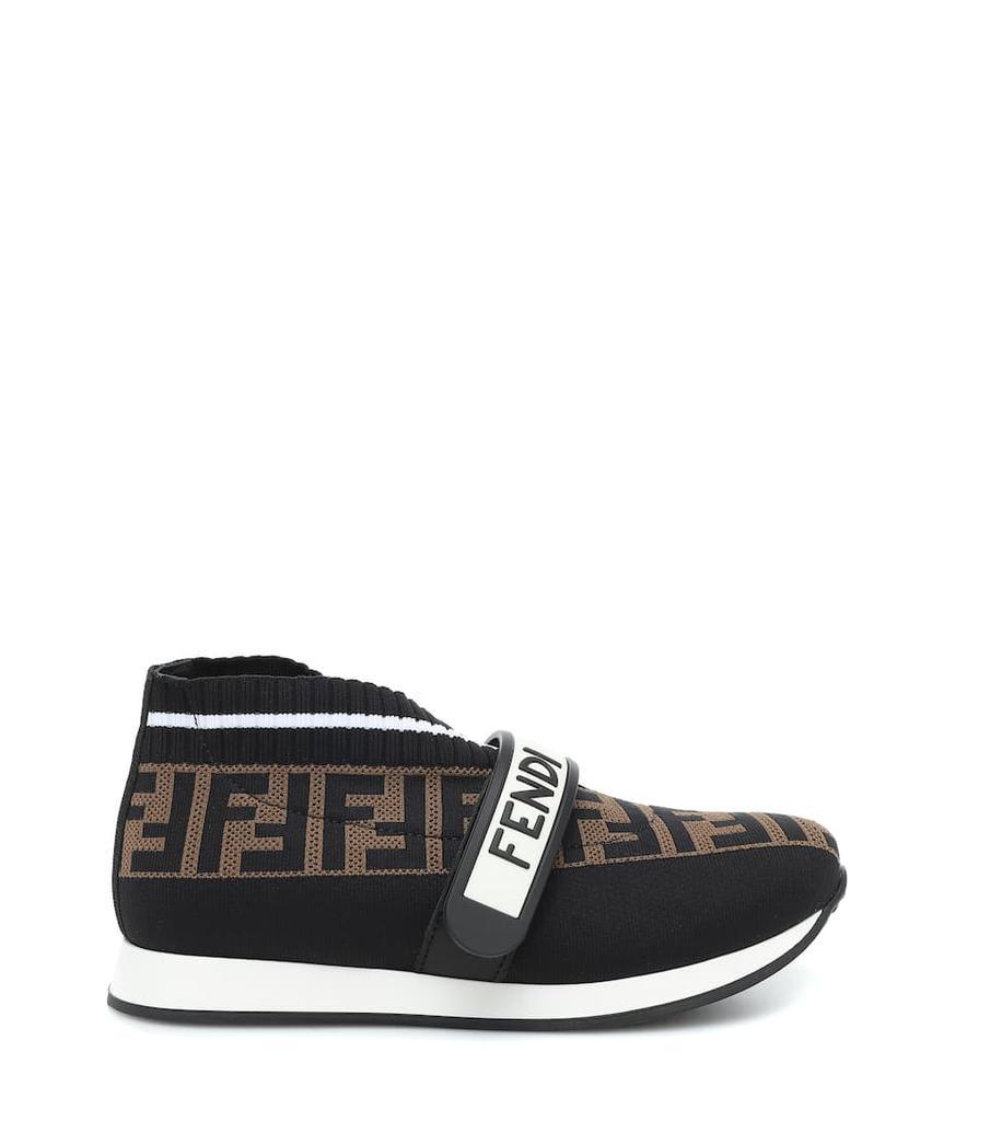 商品Fendi|FF jacquard sneakers,价格¥2832-¥3607,第6张图片详细描述