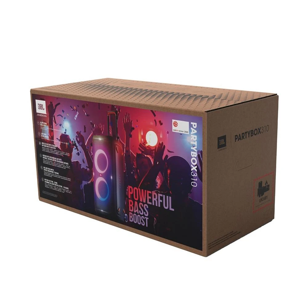 商品JBL|Party Box 310 Bluetooth Speaker with Light Show,价格¥4096,第5张图片详细描述