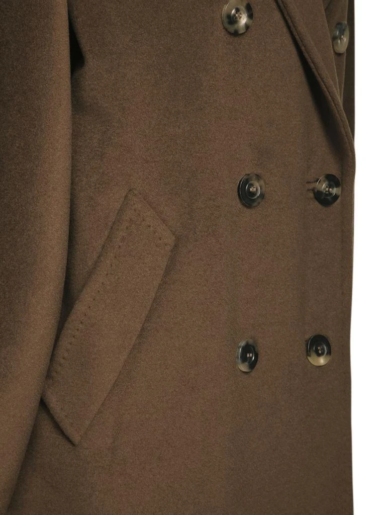 商品Max Mara|Madame Double Breasted Wool Long Coat,价格¥32505,第4张图片详细描述