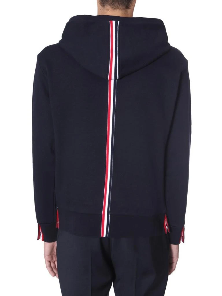 商品Thom Browne|Thom Browne Striped Drawstring Hoodie,价格¥4988,第4张图片详细描述