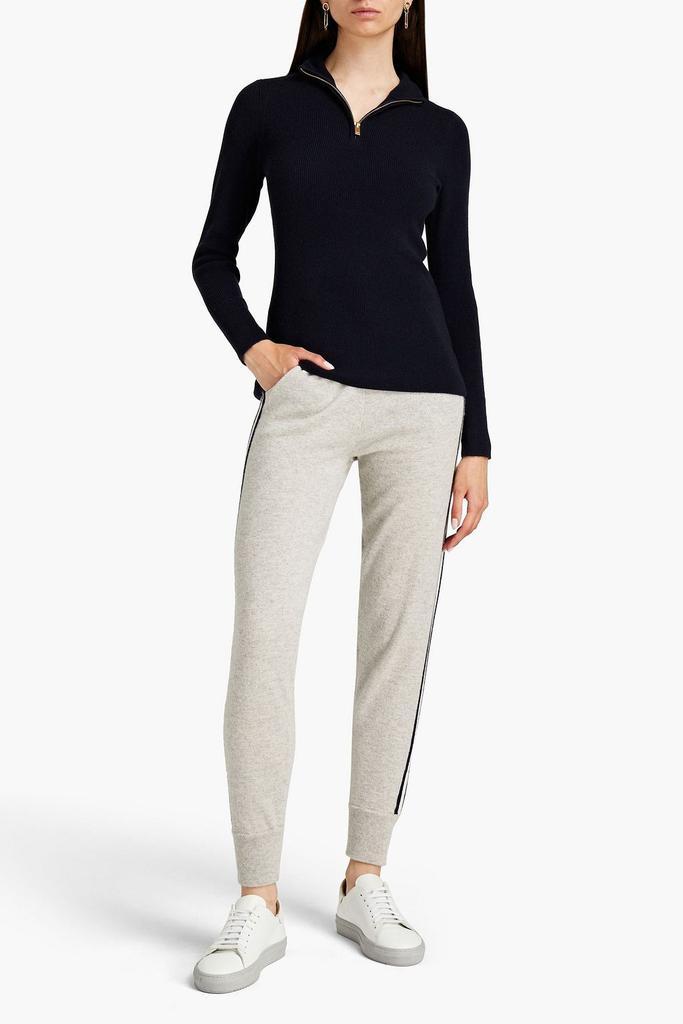 商品N.PEAL|Ribbed cashmere half-zip sweater,价格¥2089,第4张图片详细描述