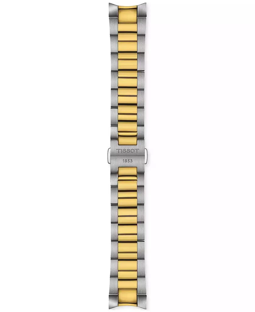 商品Tissot|Men's Swiss PR 100 Two-Tone Stainless Steel Bracelet Watch 40mm,价格¥2940,第4张图片详细描述