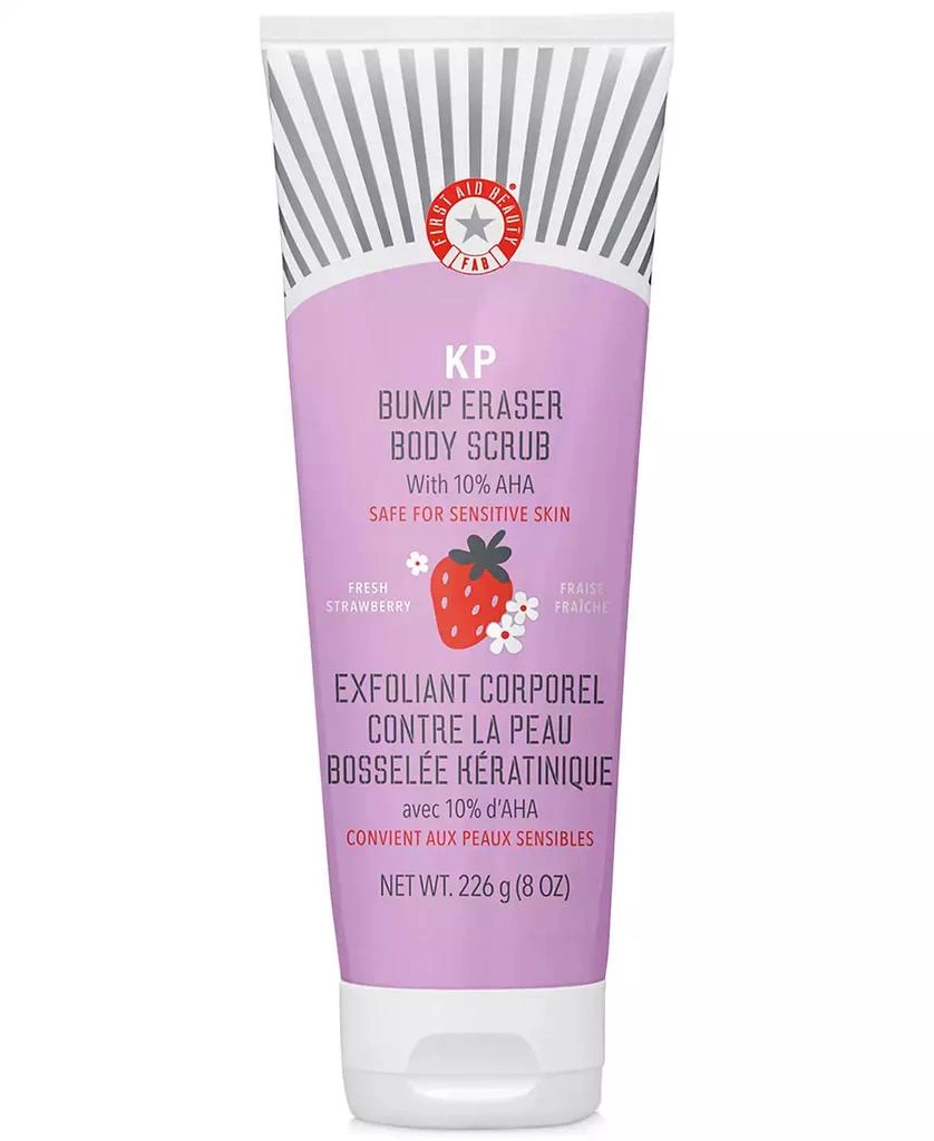 商品First Aid Beauty|KP Bump Eraser Body Scrub With 10% AHA - Fresh Strawberry, 2 oz.,价格¥90,第1张图片