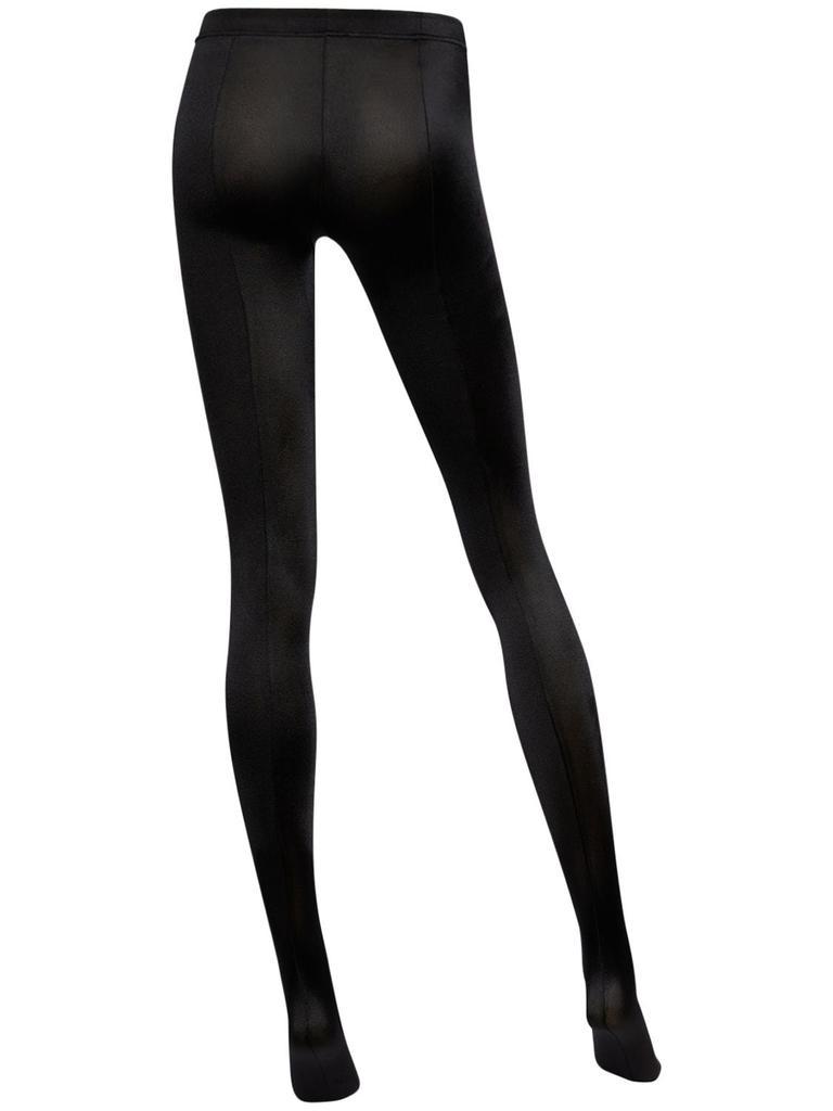 商品Wolford|Sergio Rossi High-shine Lycra Tights,价格¥1257,第3张图片详细描述