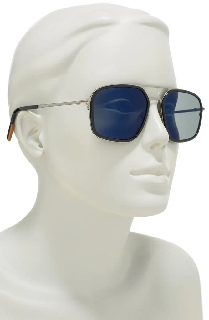 商品Zegna|59mm Navigator Sunglasses,价格¥820,第3张图片详细描述