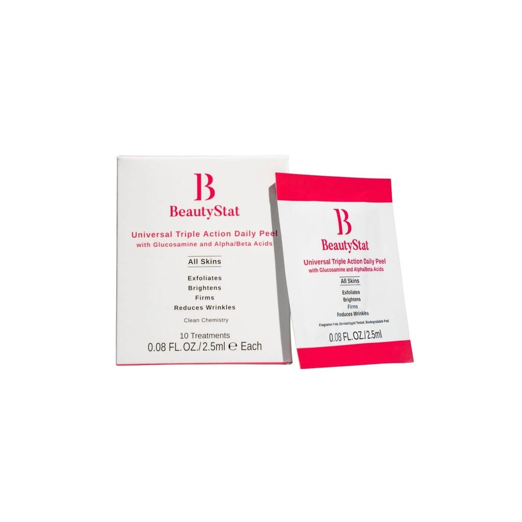 商品BeautyStat|Universal Triple Action Daily Peel with Glucosamine and AHAs/BHAs,价格¥219,第3张图片详细描述