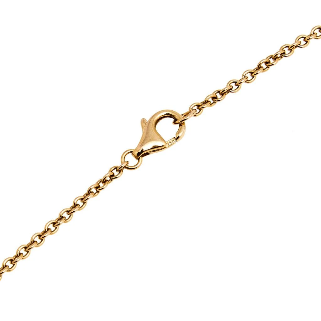 商品[二手商品] Cartier|Cartier Love Interlocking 2 Hoops 18K Rose Gold Pendant Necklace,价格¥13703,第3张图片详细描述