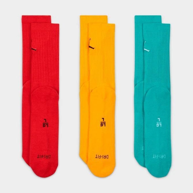商品Jordan|Jordan Jumpman 3-Pack Crew Socks,价格¥113,第3张图片详细描述